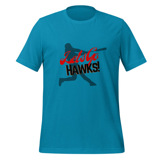 Hawks Baseball Unisex t-shirt