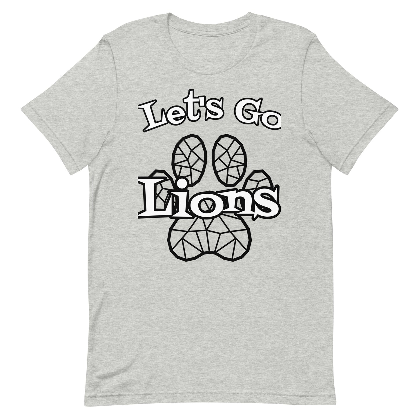 Lions Unisex t-shirt (Lets Go Stained Glass)