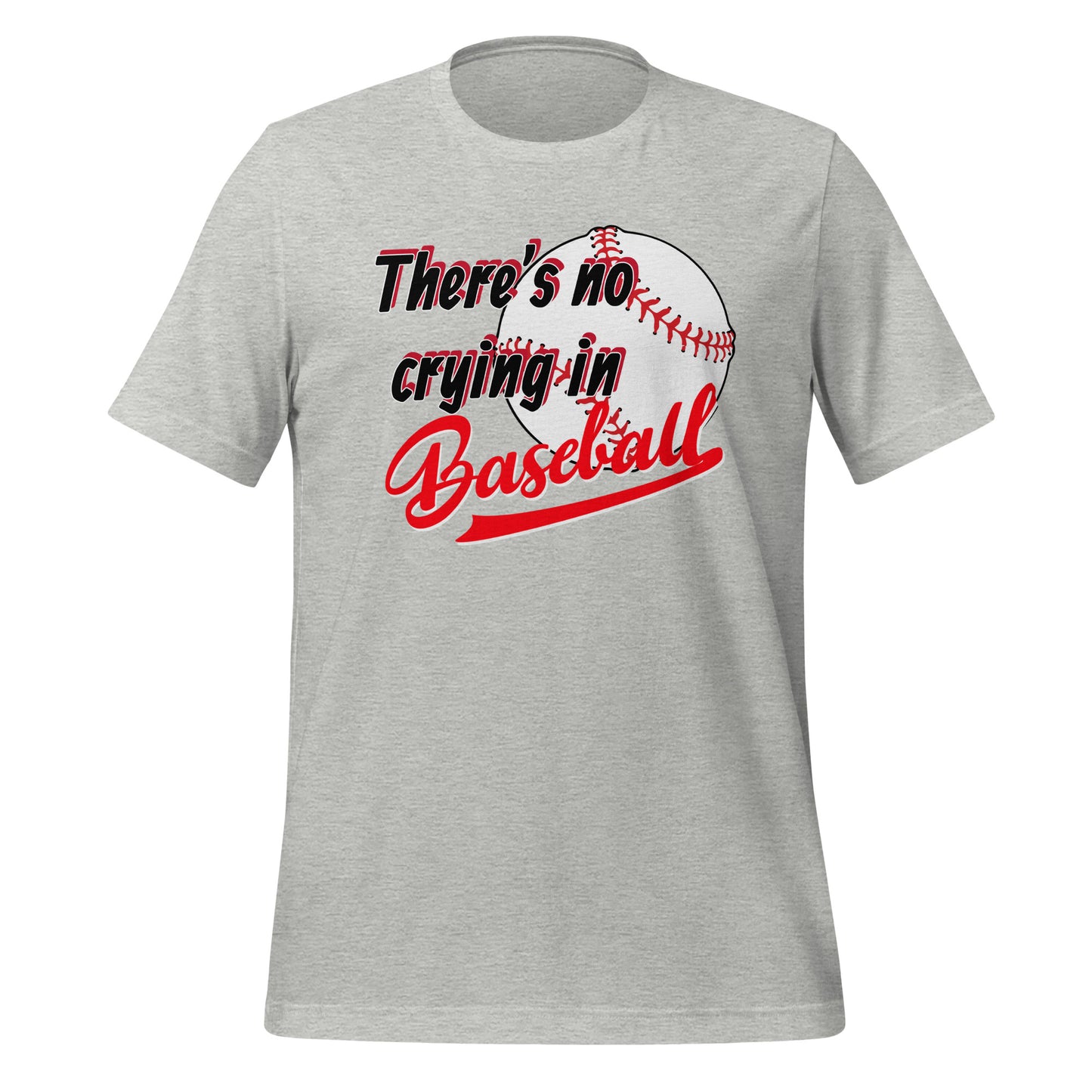 Baseball Unisex t-shirt (No Crying)