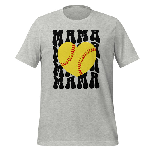 Softball Mama Unisex t-shirt