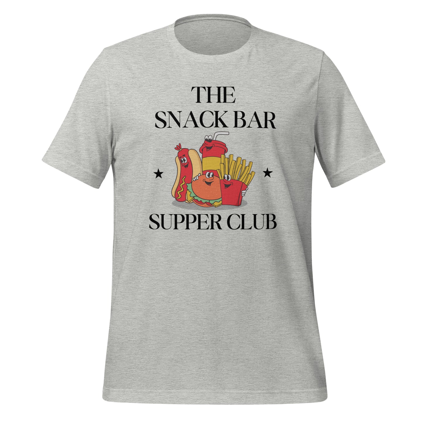 Snack Bar Supper Club Unisex t-shirt