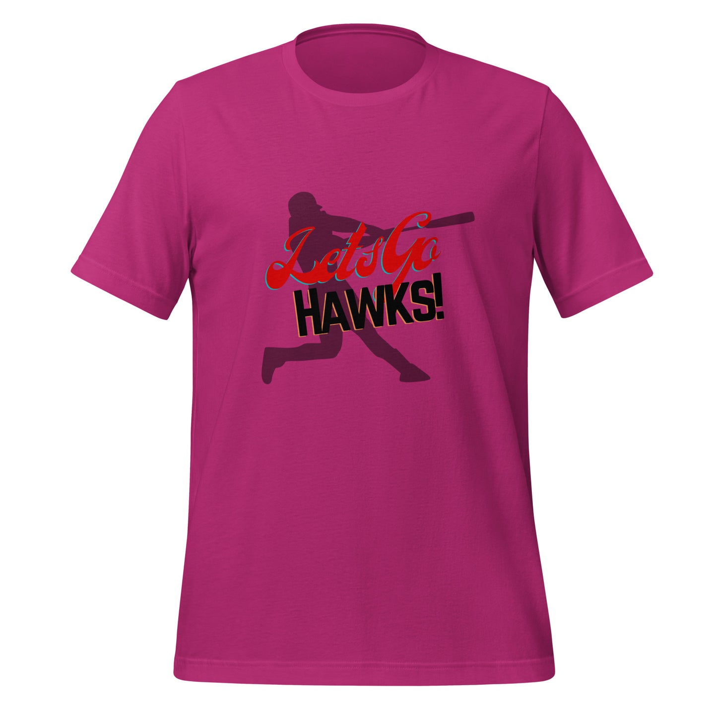 Hawks Baseball Unisex t-shirt