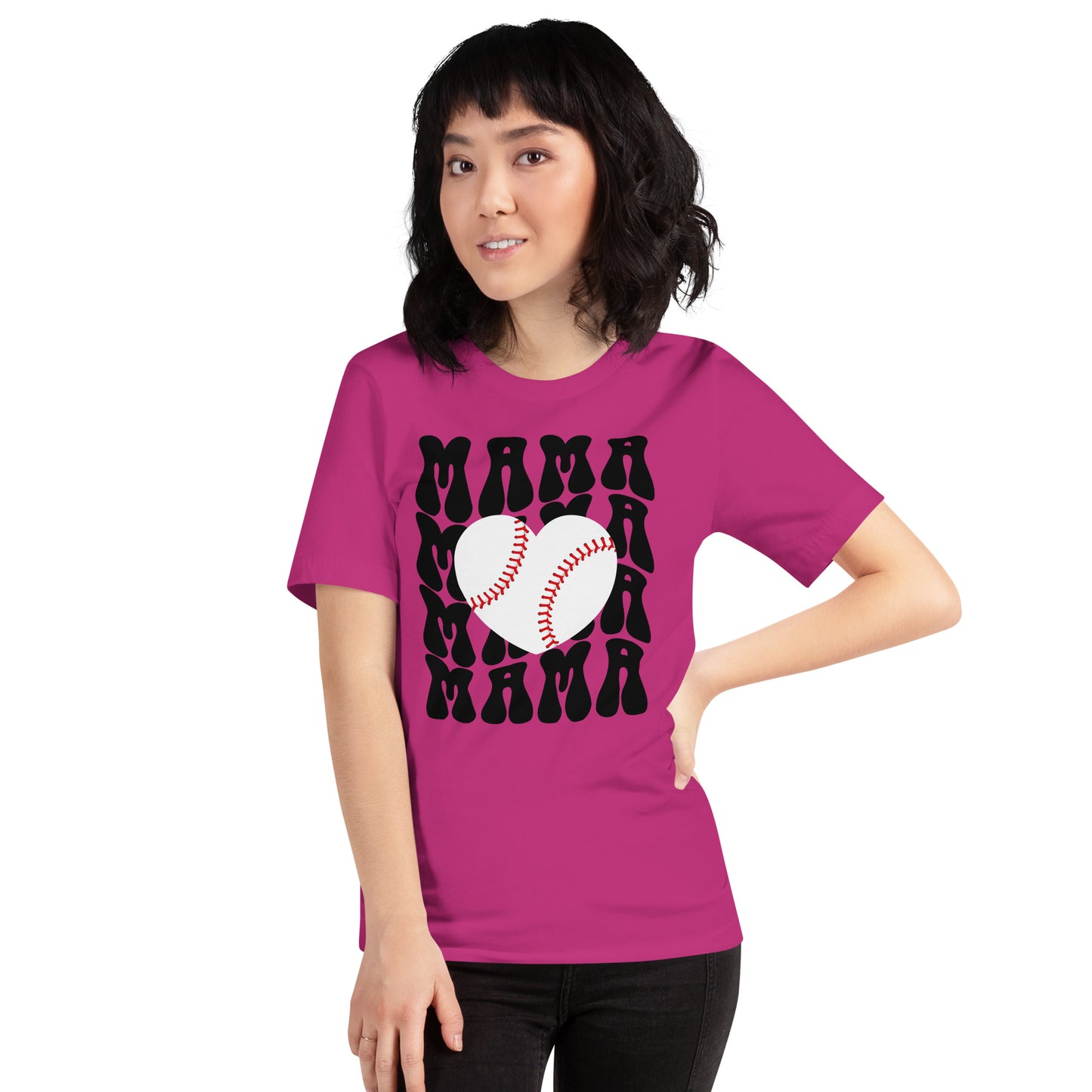 Baseball Mama Unisex t-shirt