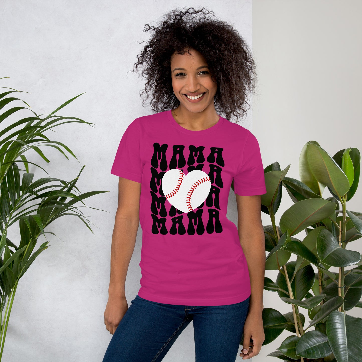 Baseball Mama Unisex t-shirt