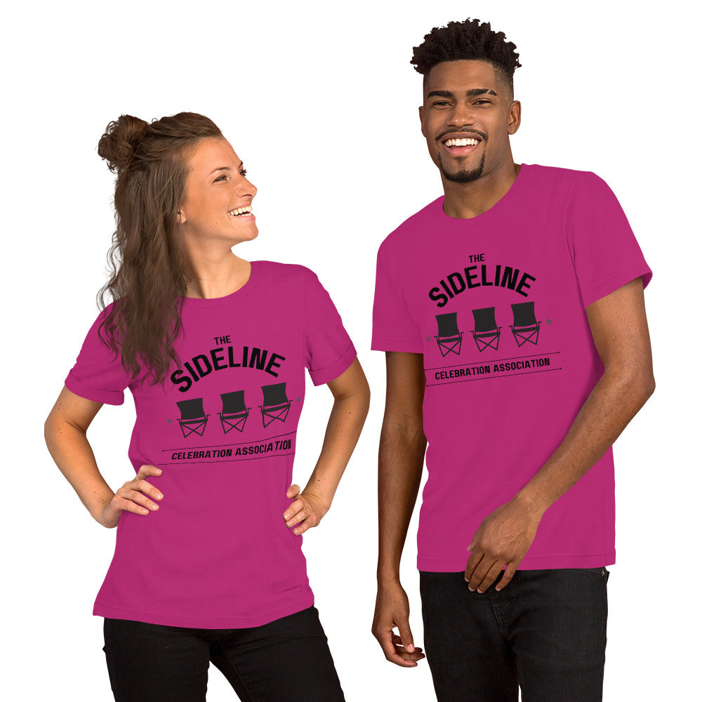 Sideline Celebration Association Unisex t-shirt