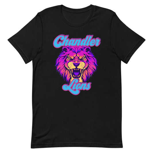 Chandler Lions Unisex t-shirt (neon Retro)