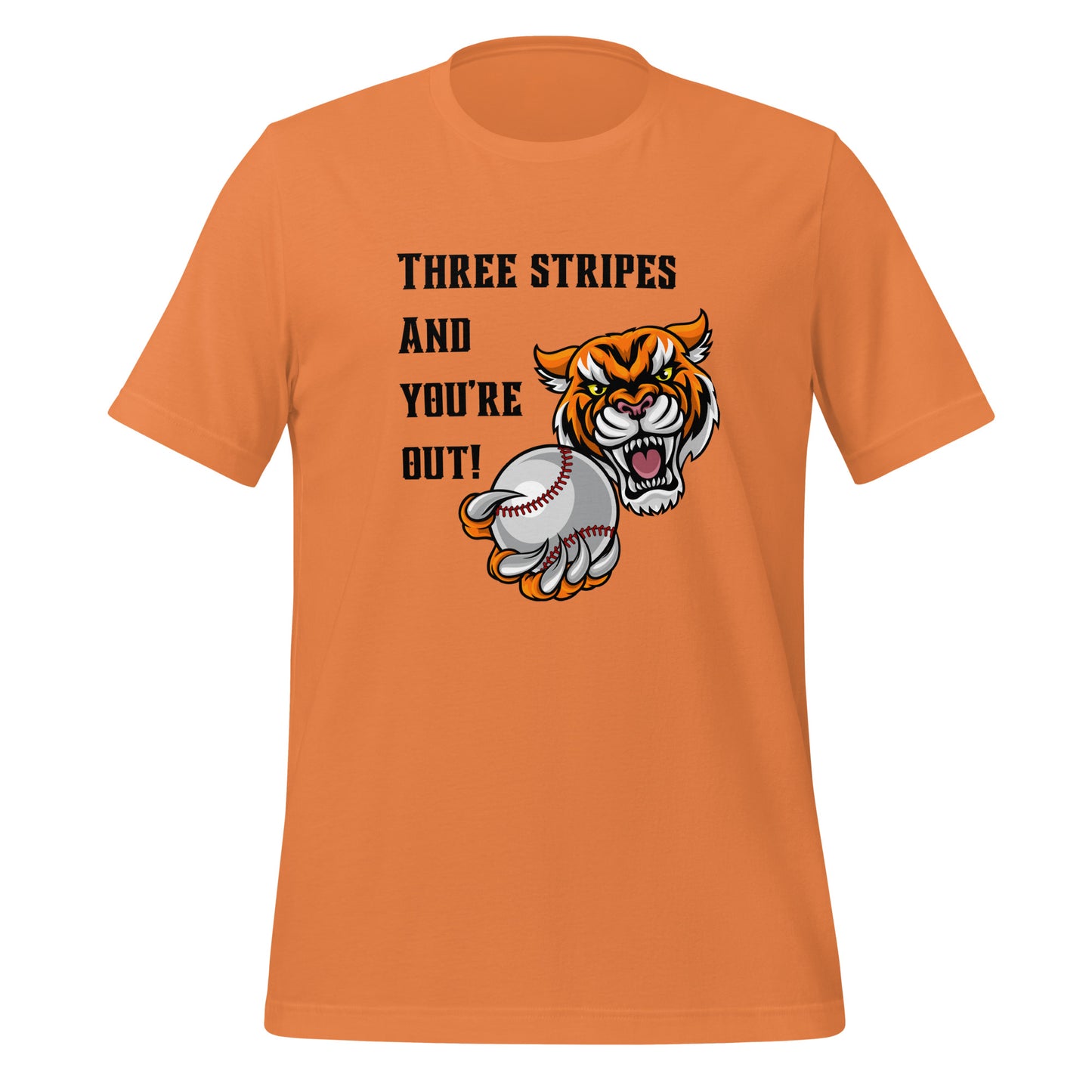 Tigers Unisex t-shirt (Three Stripes )