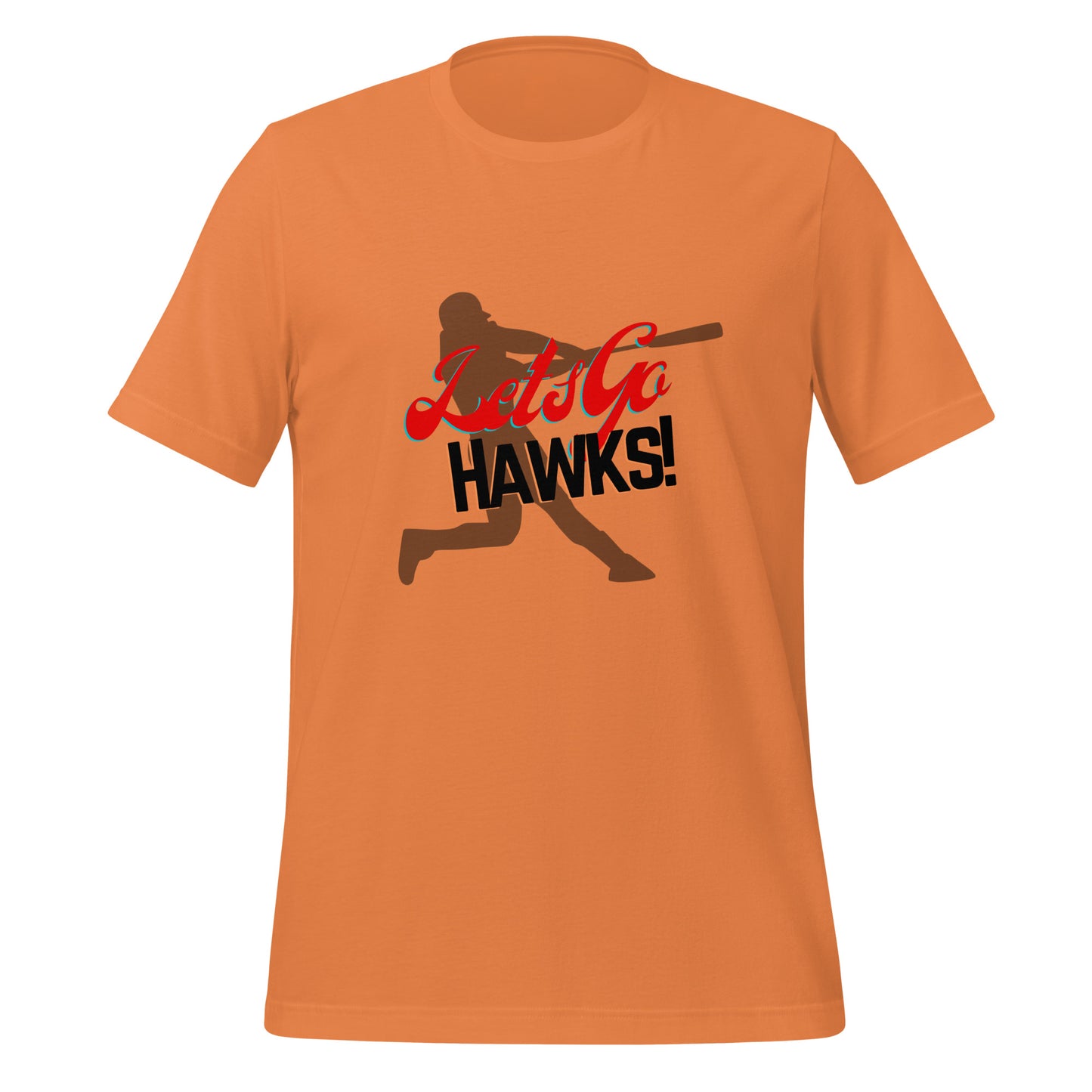 Hawks Baseball Unisex t-shirt