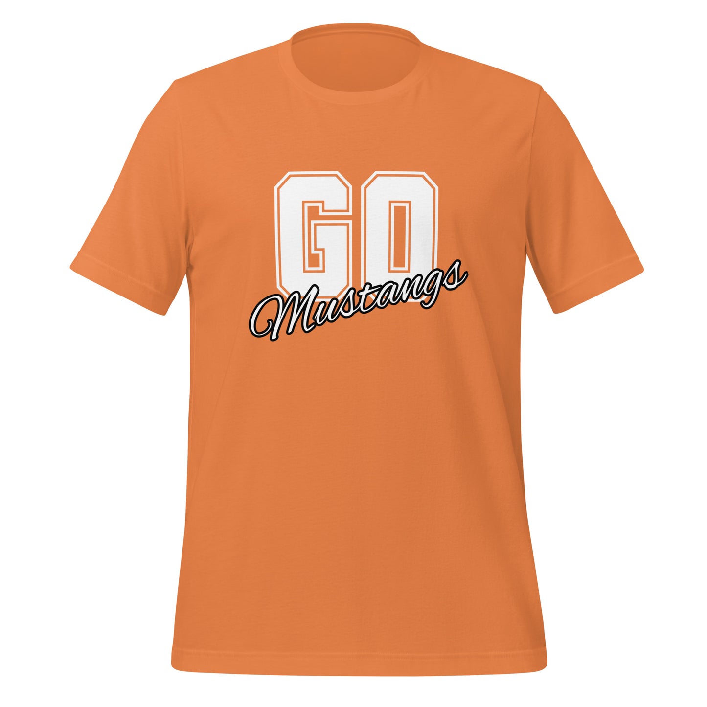 Go  Mustangs Unisex t-shirt