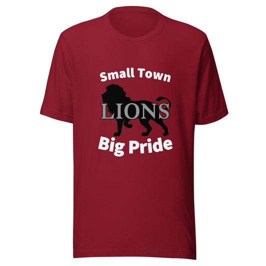Lions Unisex t-shirt (Small Town)