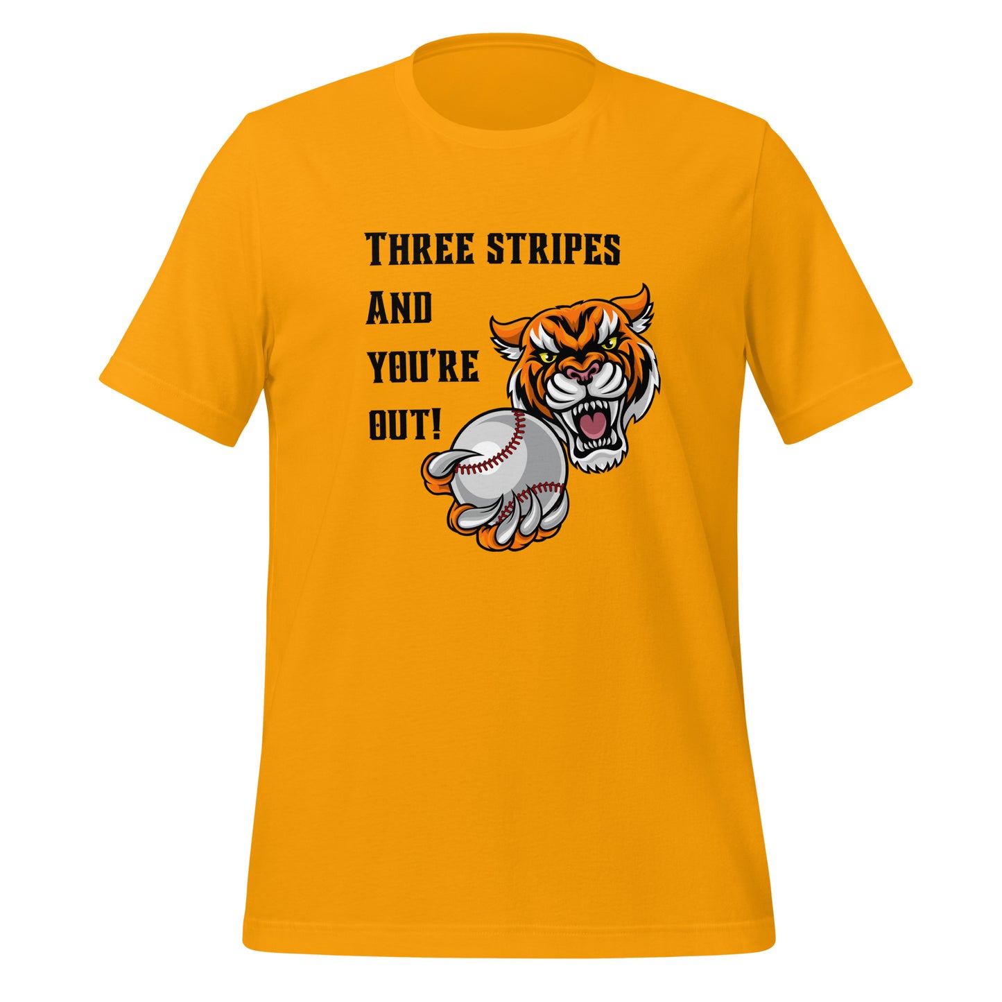 Tigers Unisex t-shirt (Three Stripes )