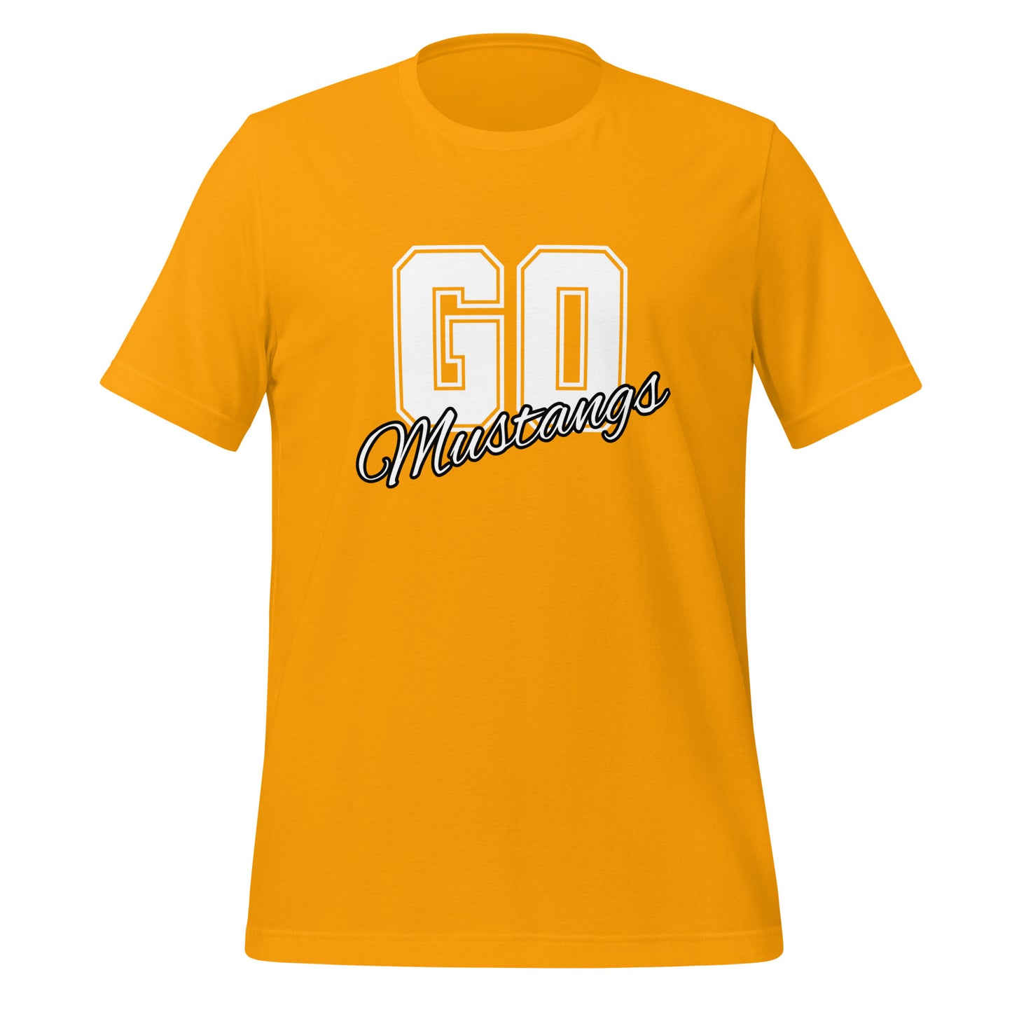 Go  Mustangs Unisex t-shirt