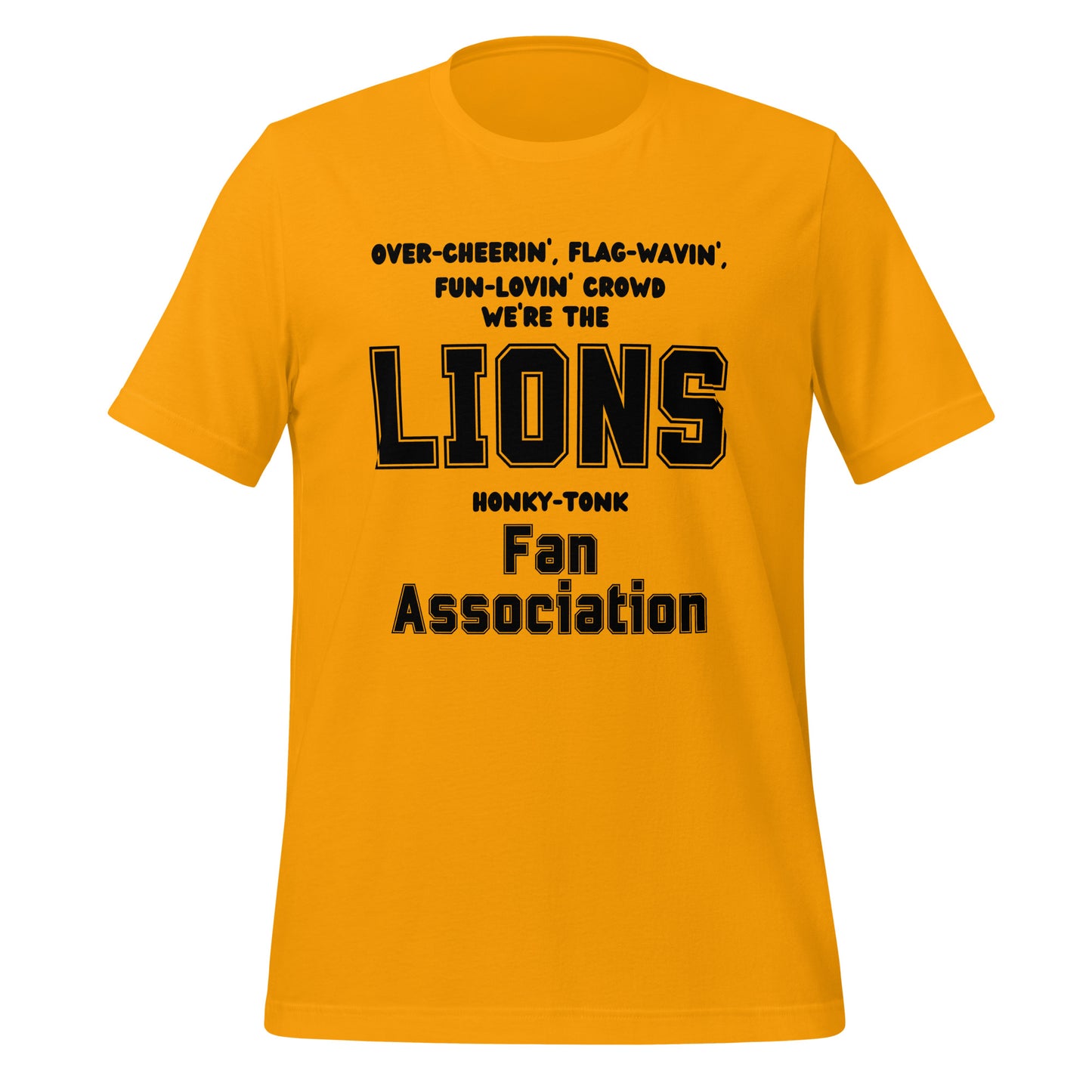 Lions Unisex t-shirt (Fan Association)