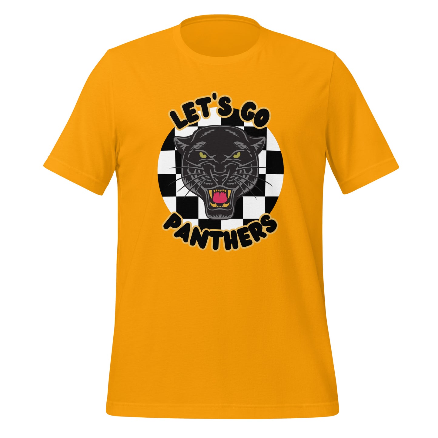 Panthers Unisex t-shirt (Checkered)