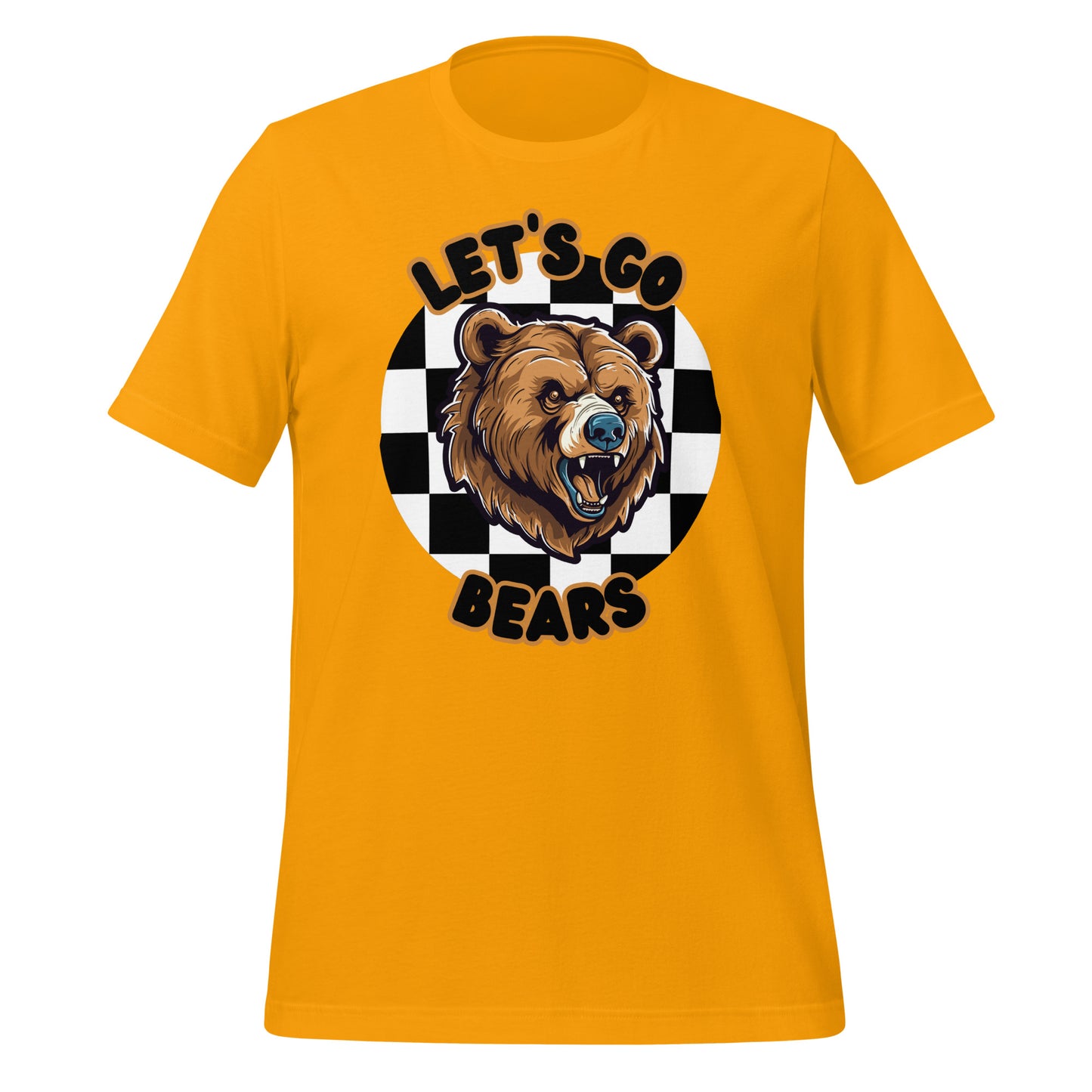 Bears Unisex t-shirt (checkered)