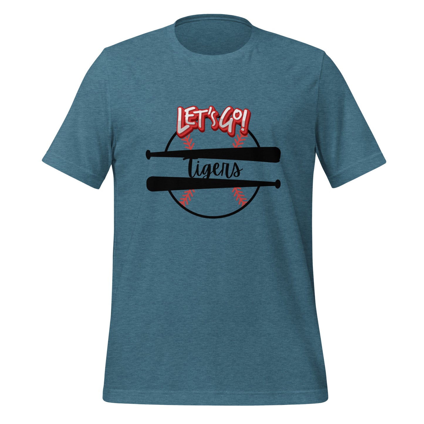 Tigers Unisex t-shirt (Let's Go Baseball)