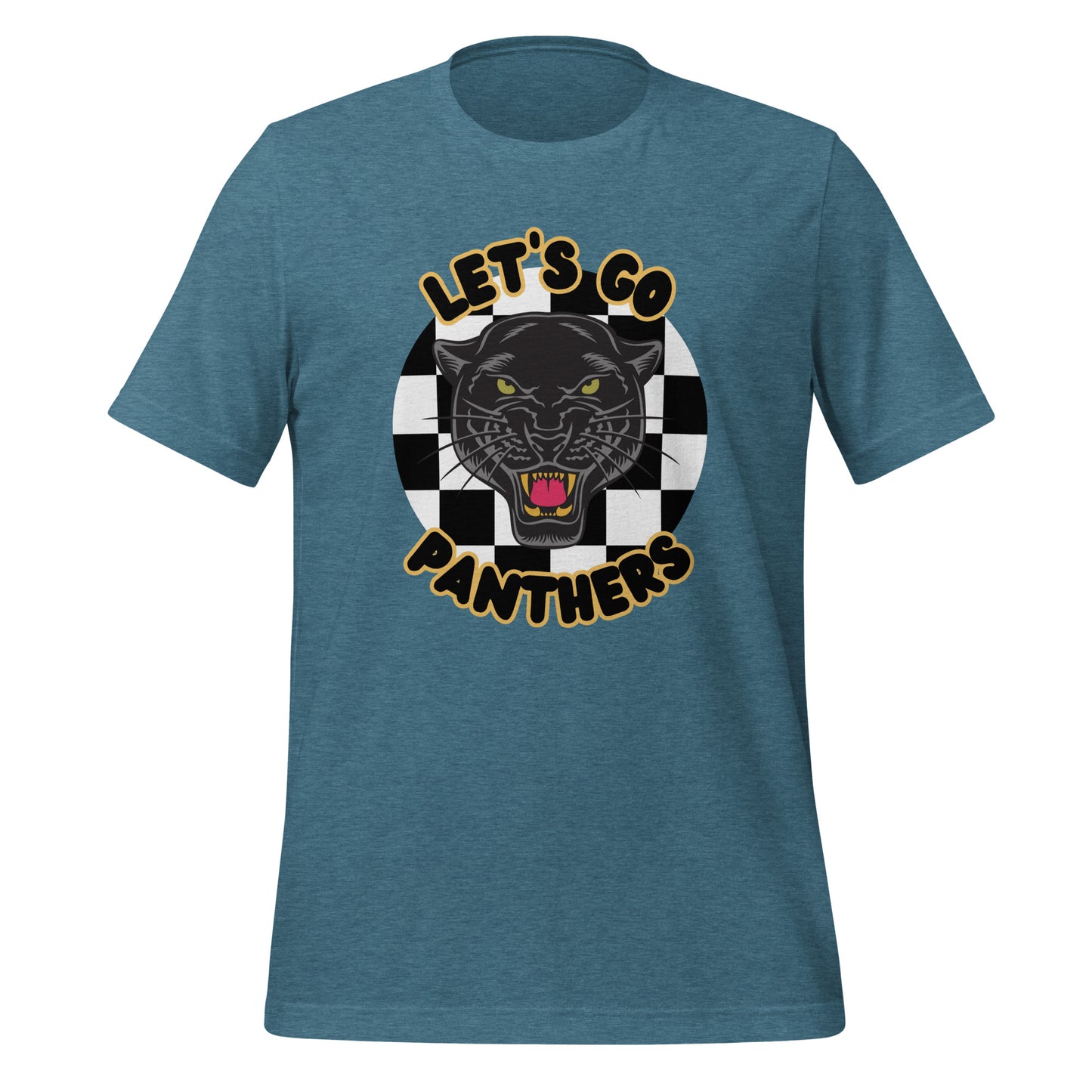 Panthers Unisex t-shirt (Checkered)