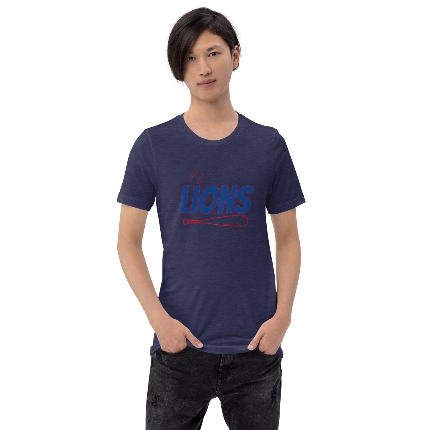 Lions Unisex T-shirt (Baseball Softball)