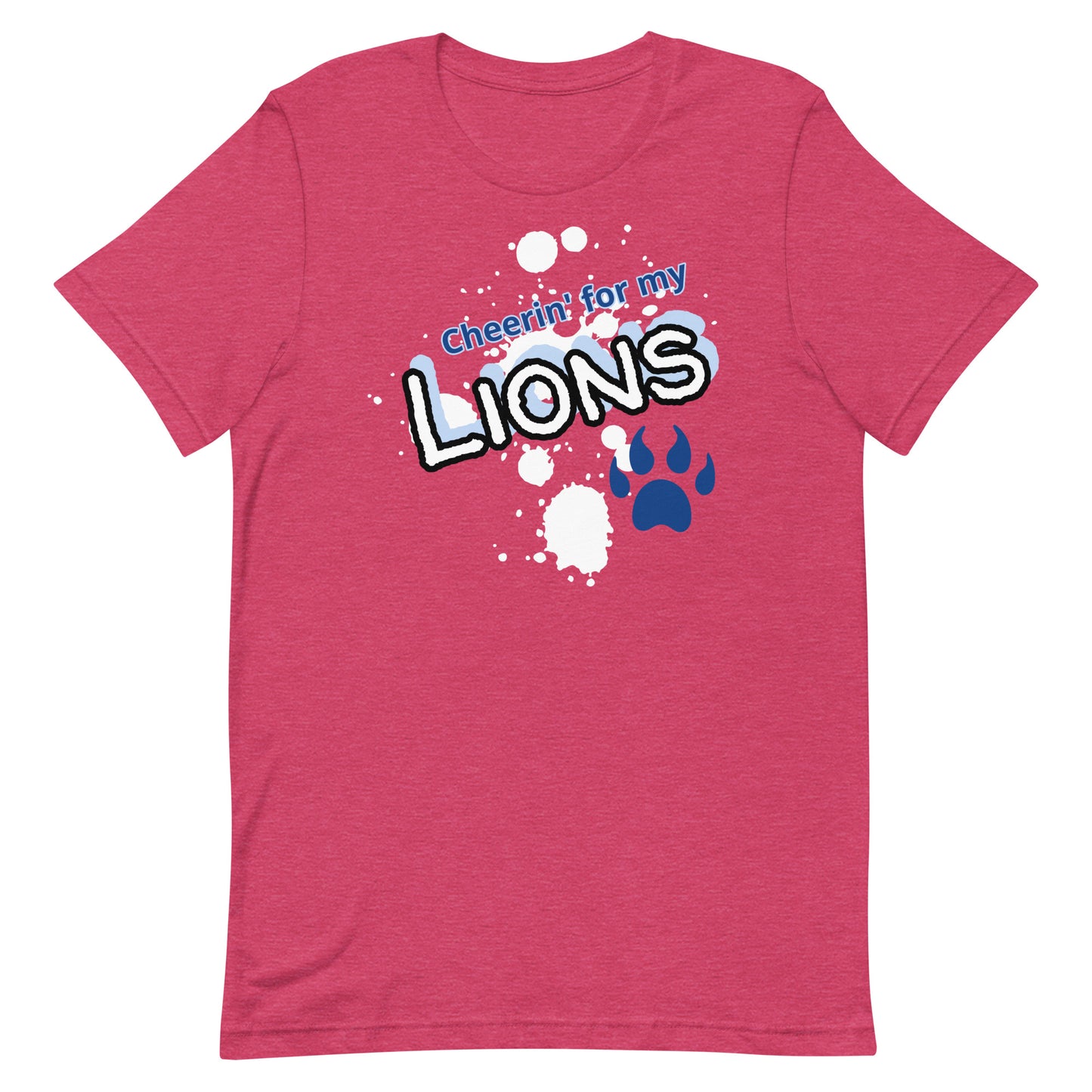 Lions Unisex T-shirt (Splatter)