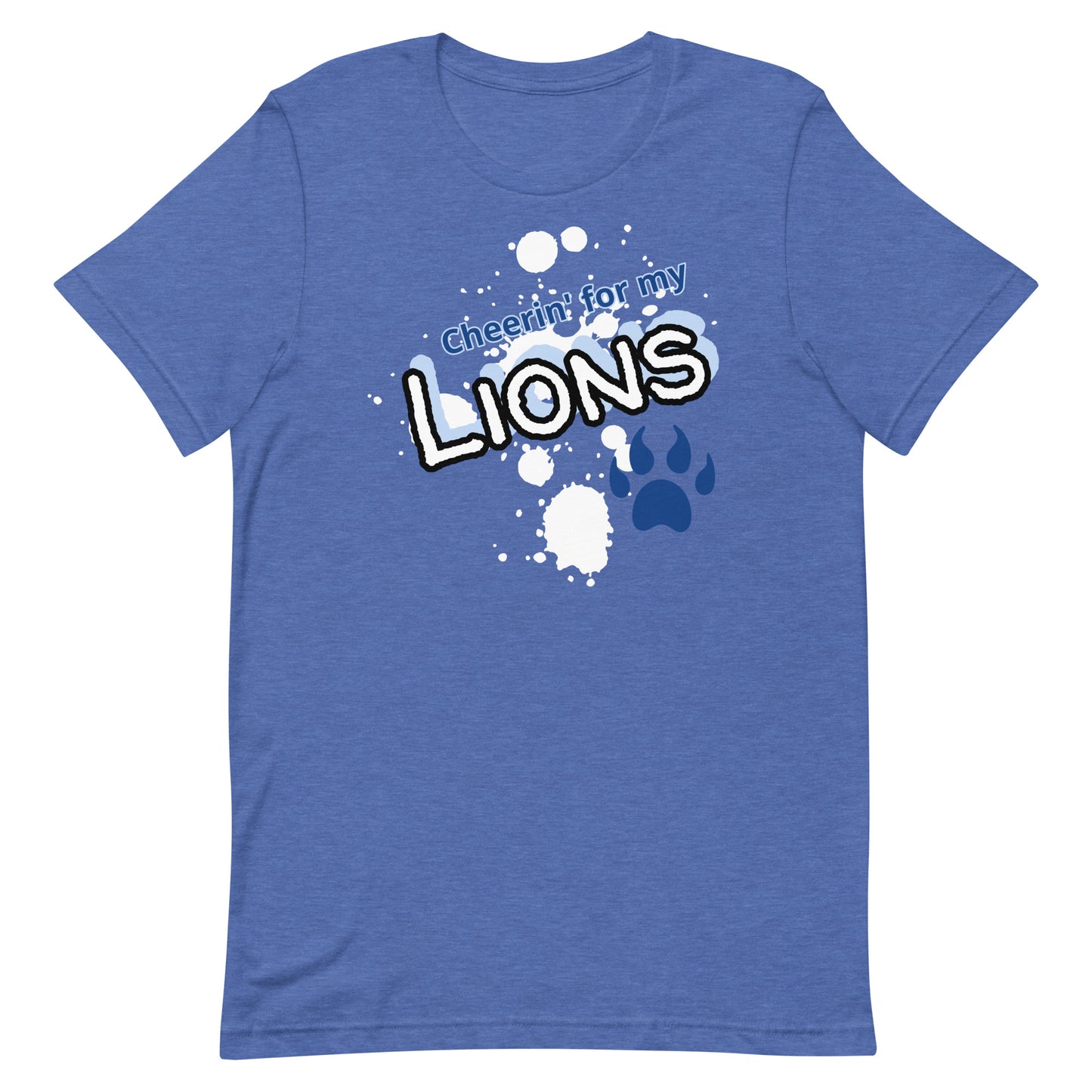 Lions Unisex T-shirt (Splatter)