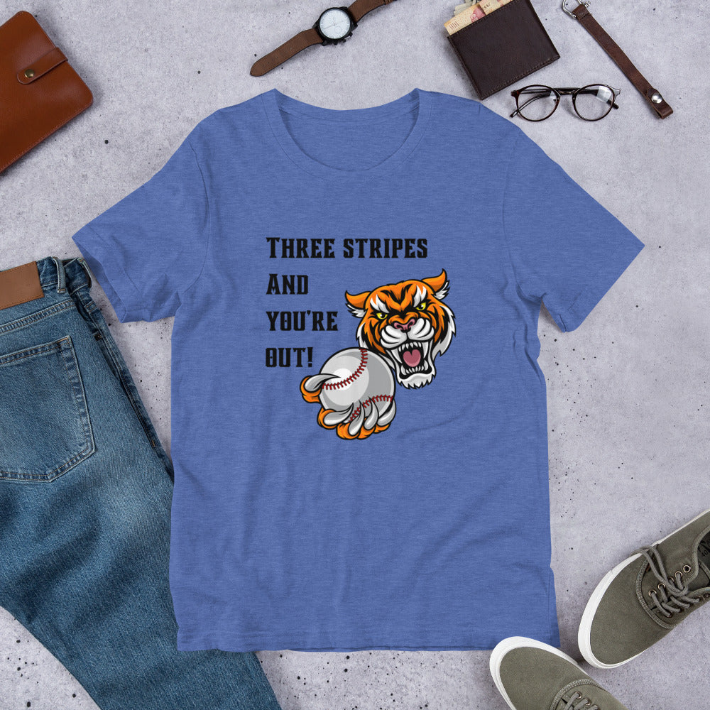 Tigers Unisex t-shirt (Three Stripes )