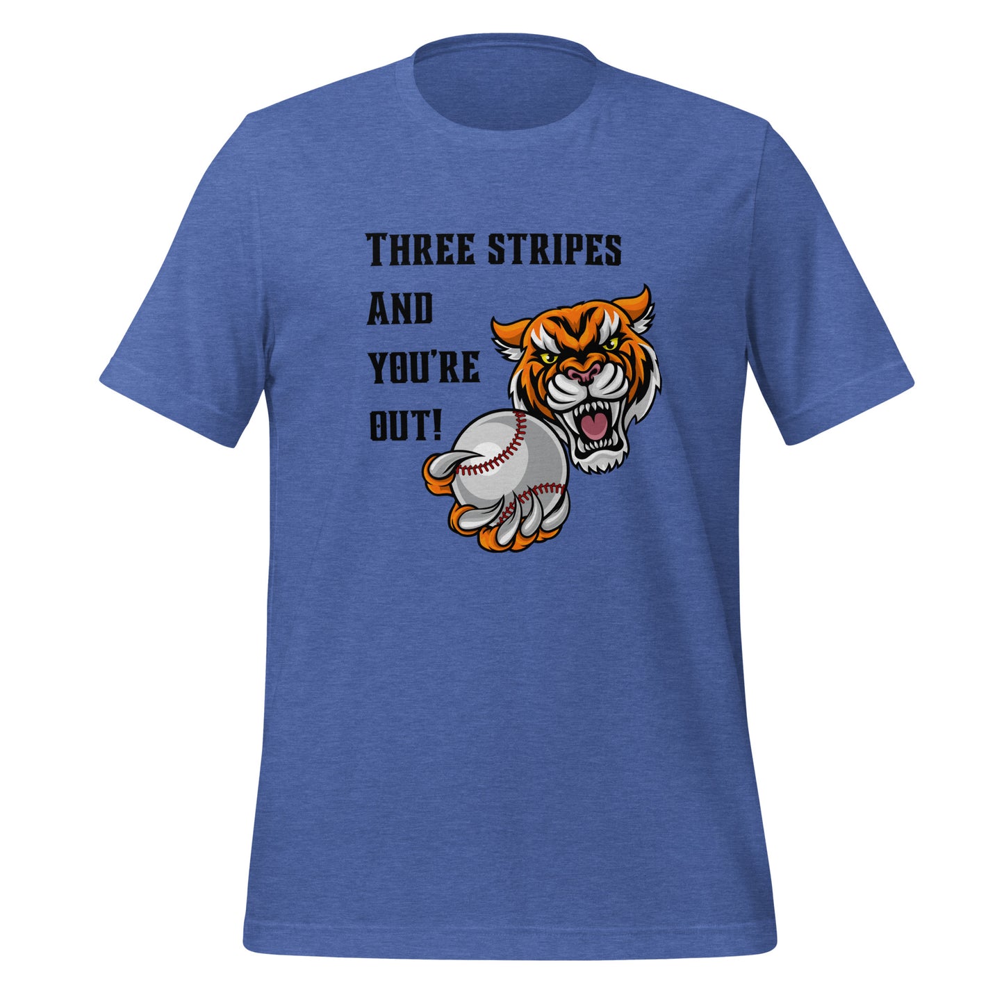 Tigers Unisex t-shirt (Three Stripes )