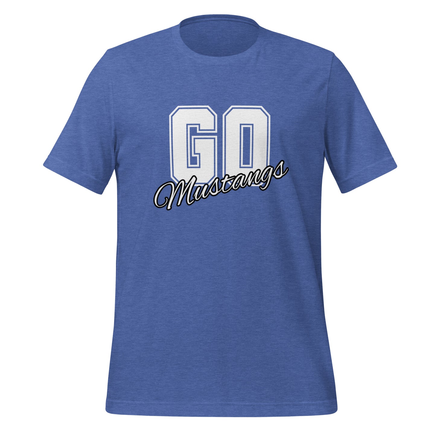 Go  Mustangs Unisex t-shirt