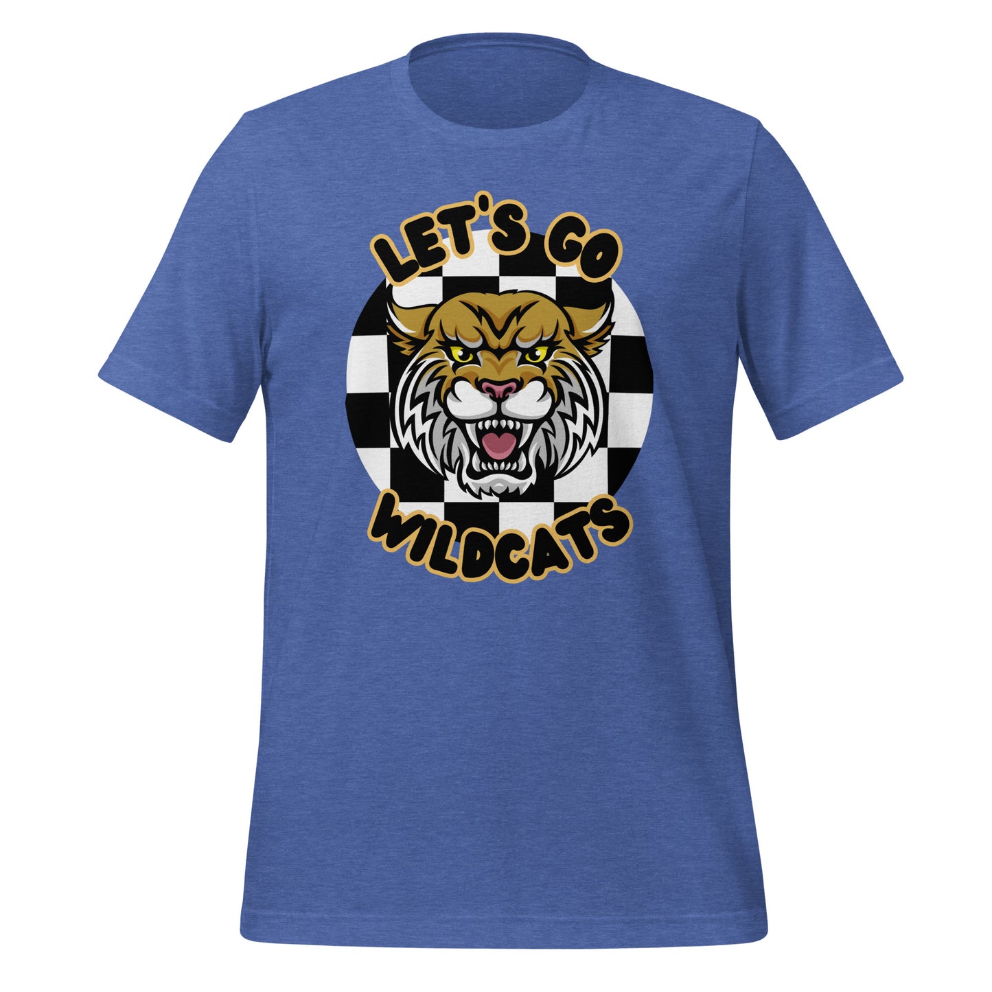 Wildcats Unisex t-shirt (Checkered)