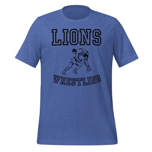 Lions Wrestling Unisex t-shirt