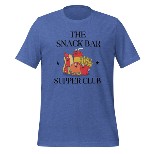 Snack Bar Supper Club Unisex t-shirt