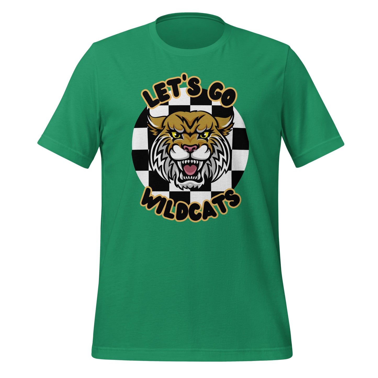 Wildcats Unisex t-shirt (Checkered)