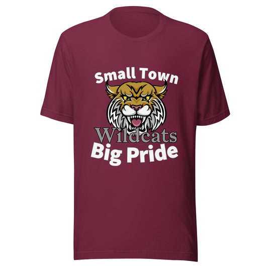 Wildcats Unisex t-shirt (Small Town)