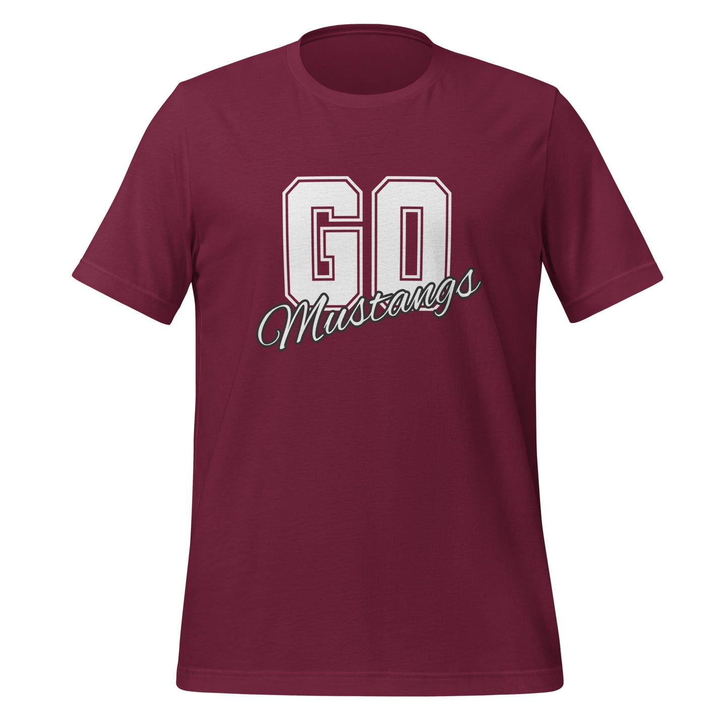 Go  Mustangs Unisex t-shirt