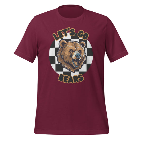 Bears Unisex t-shirt (checkered)