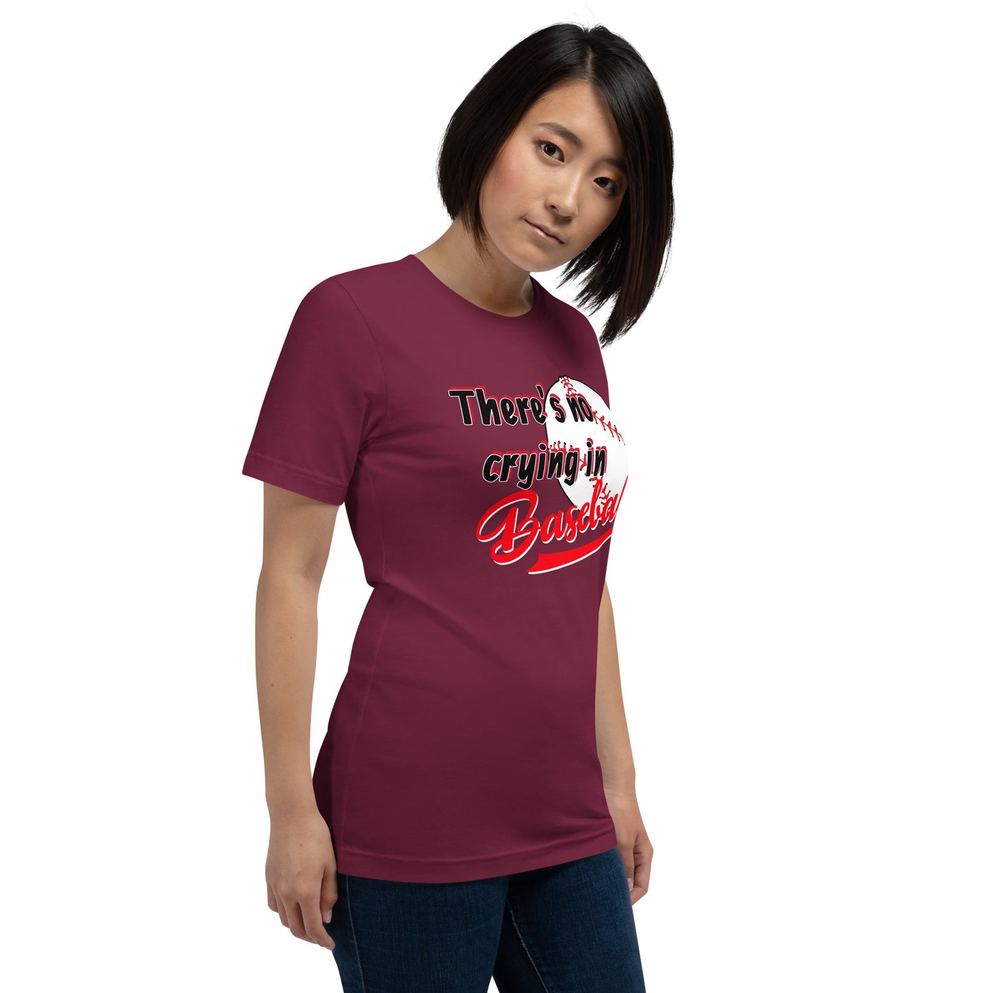 Baseball Unisex t-shirt (No Crying)