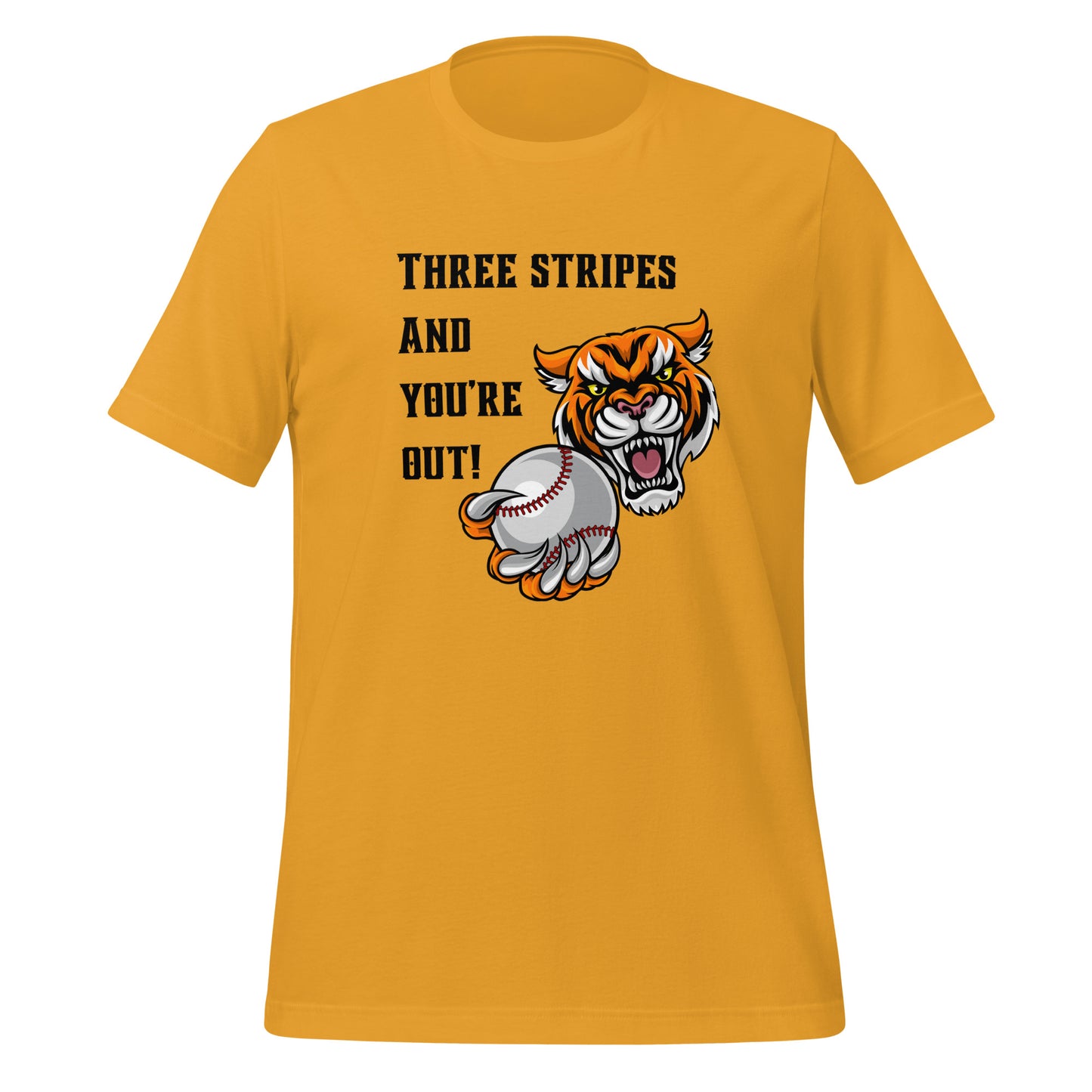 Tigers Unisex t-shirt (Three Stripes )