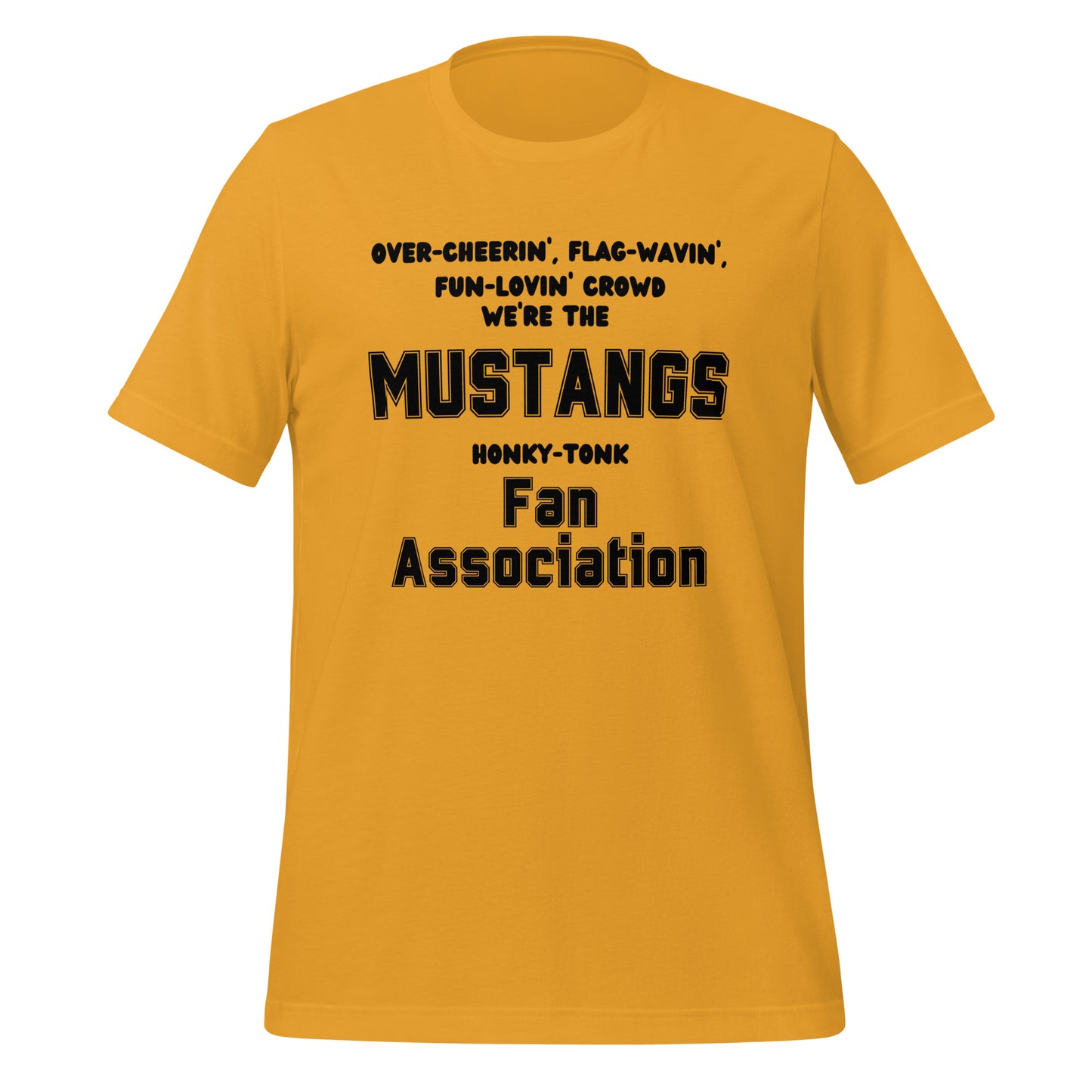 Mustangs Unisex t-shirt (Fan Association)