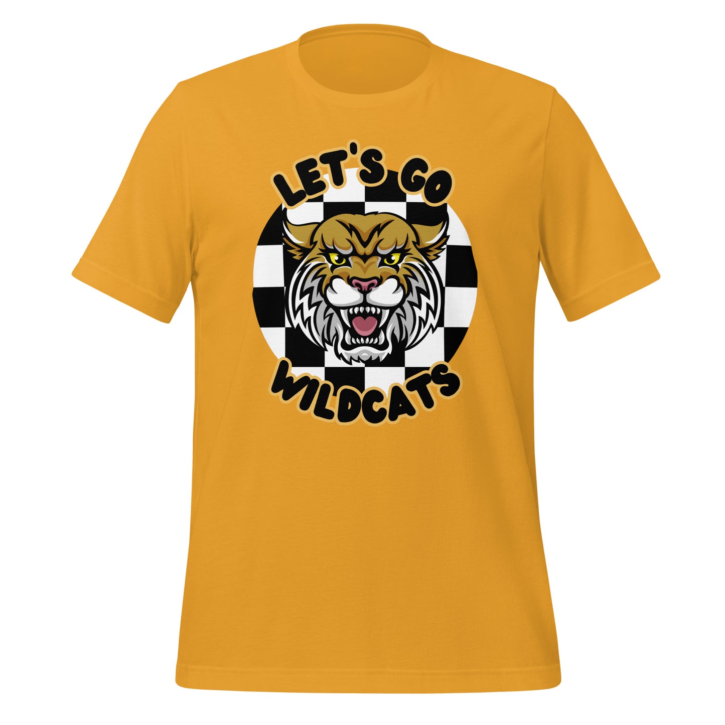 Wildcats Unisex t-shirt (Checkered)