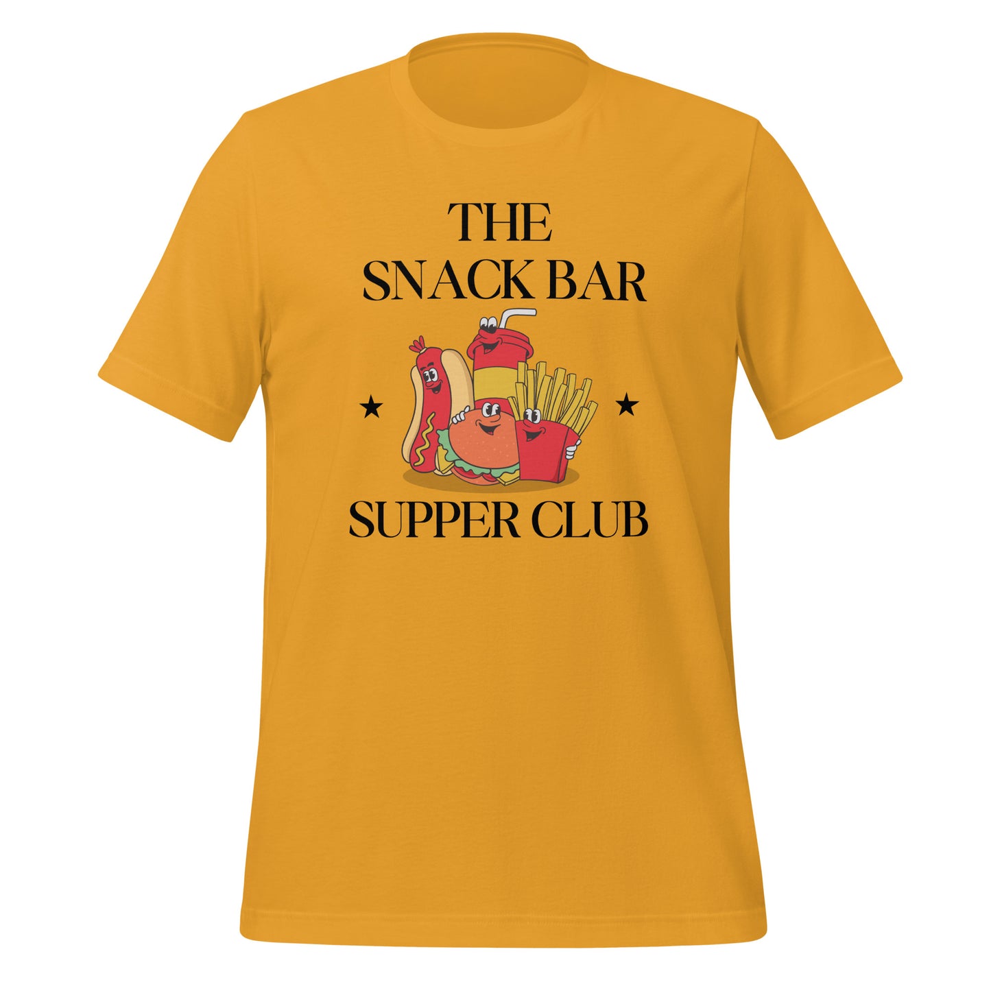 Snack Bar Supper Club Unisex t-shirt