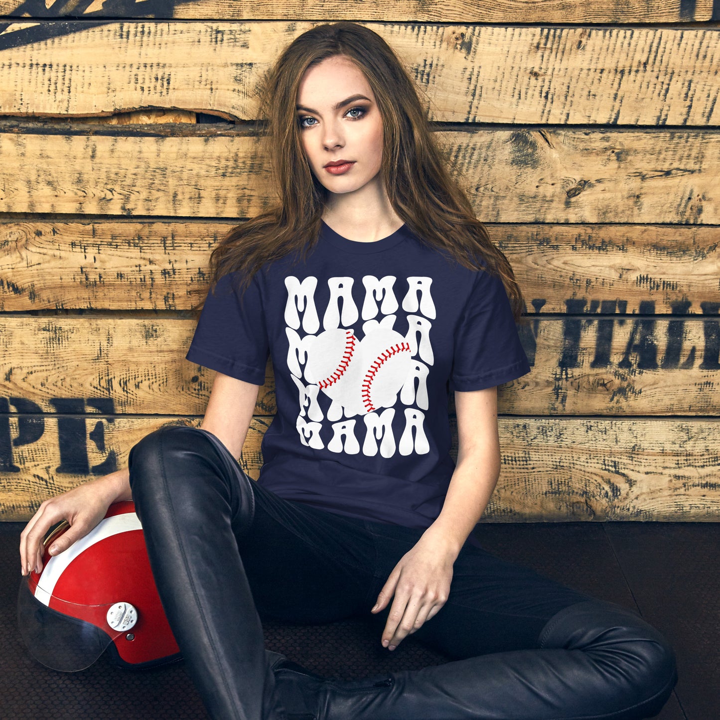 Baseball Mama Unisex t-shirt