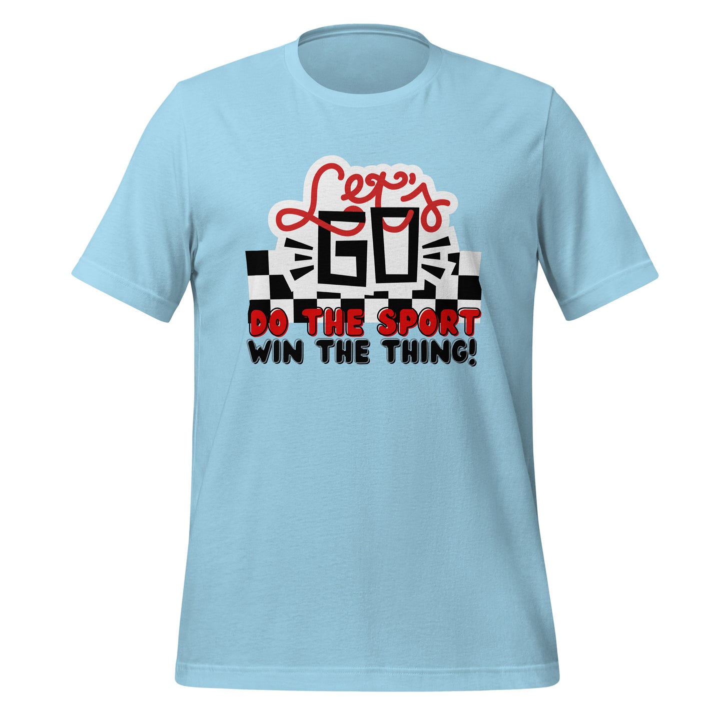 Lets Go Sports Unisex t-shirt