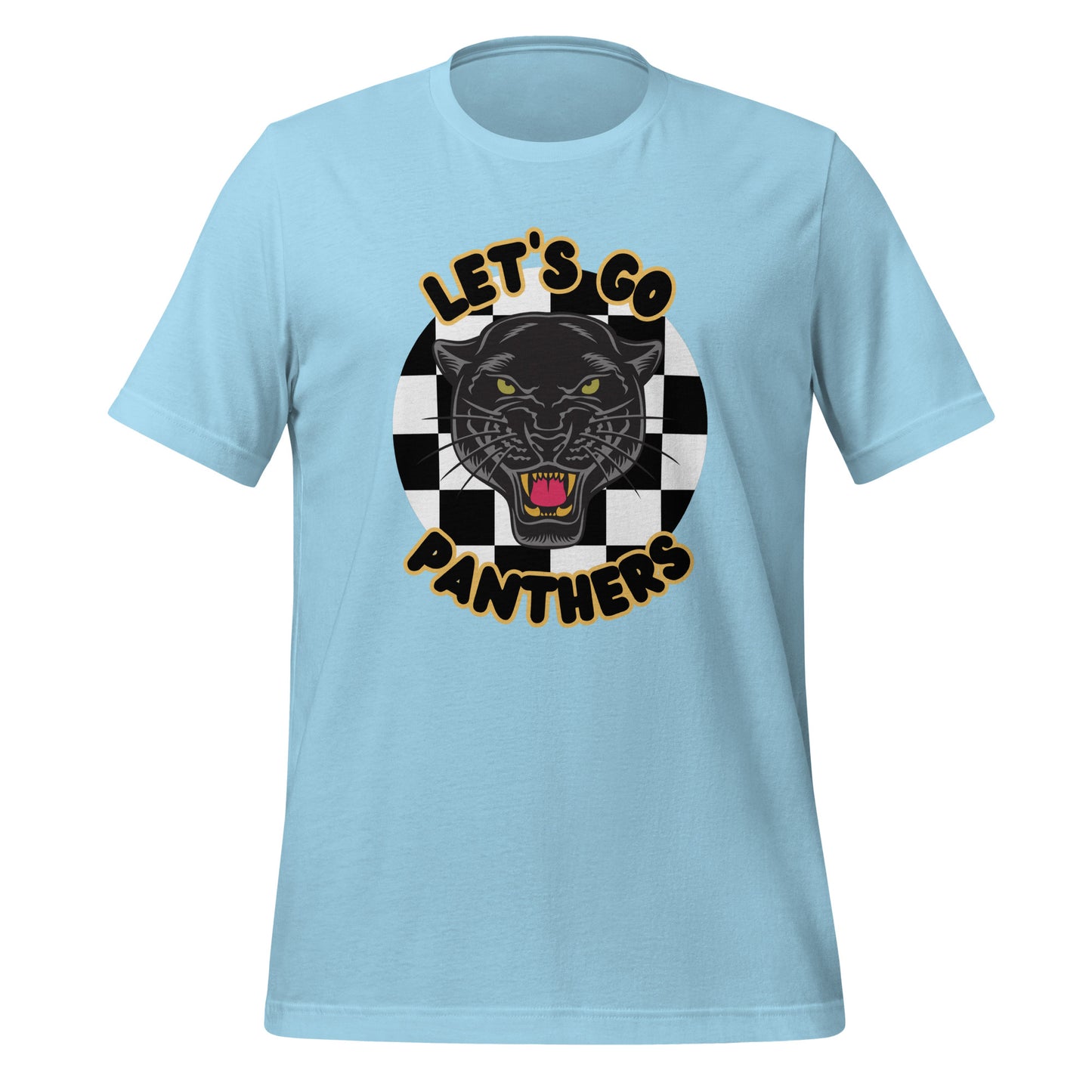 Panthers Unisex t-shirt (Checkered)