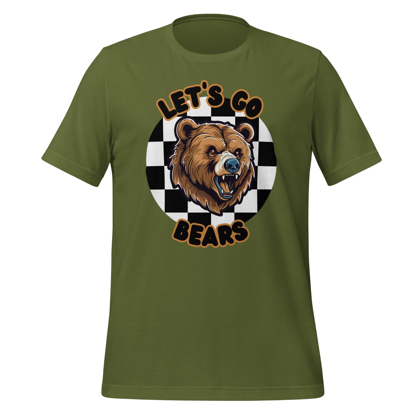 Bears Unisex t-shirt (checkered)