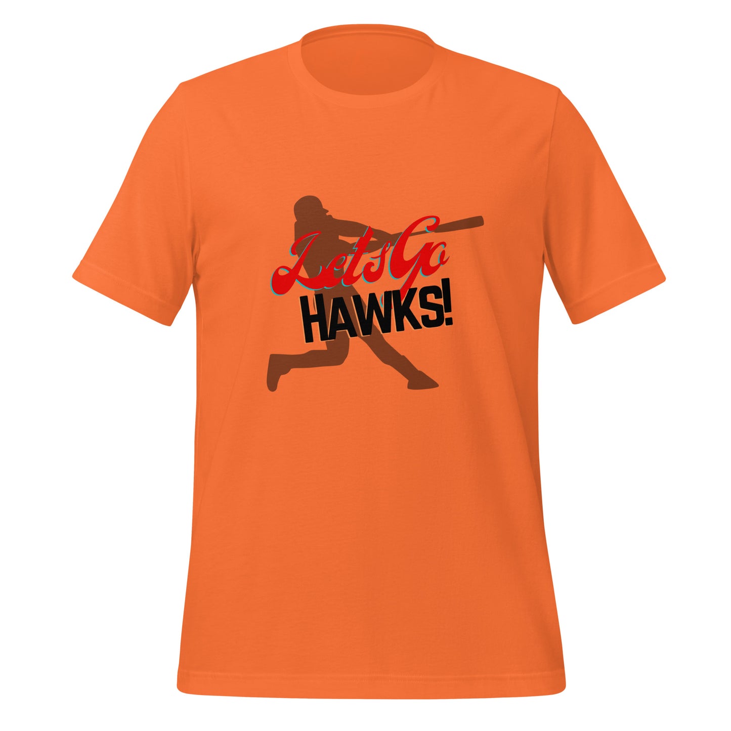 Hawks Baseball Unisex t-shirt