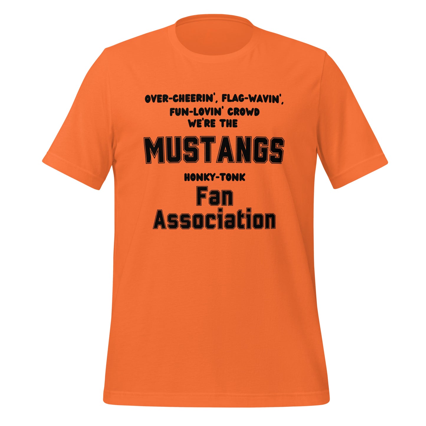 Mustangs Unisex t-shirt (Fan Association)