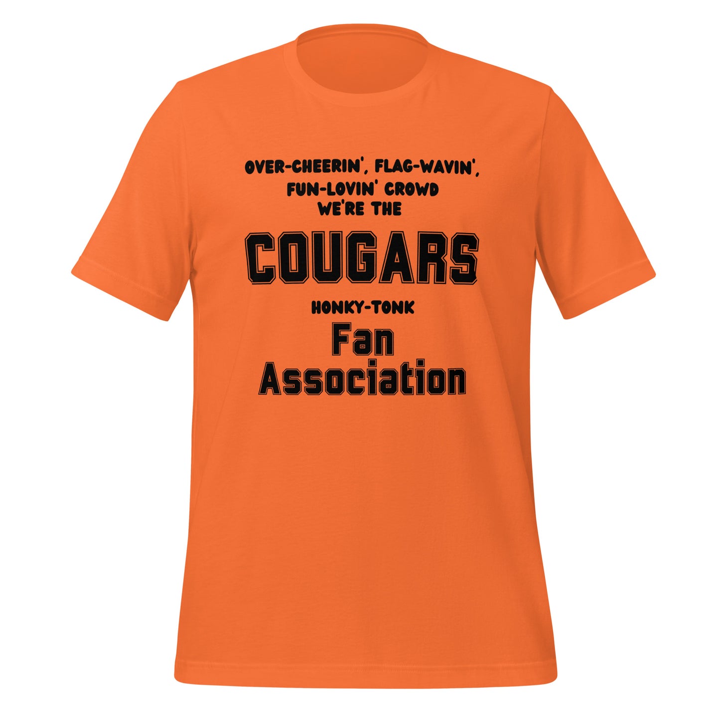 Cougars Unisex t-shirt (Fans Association)