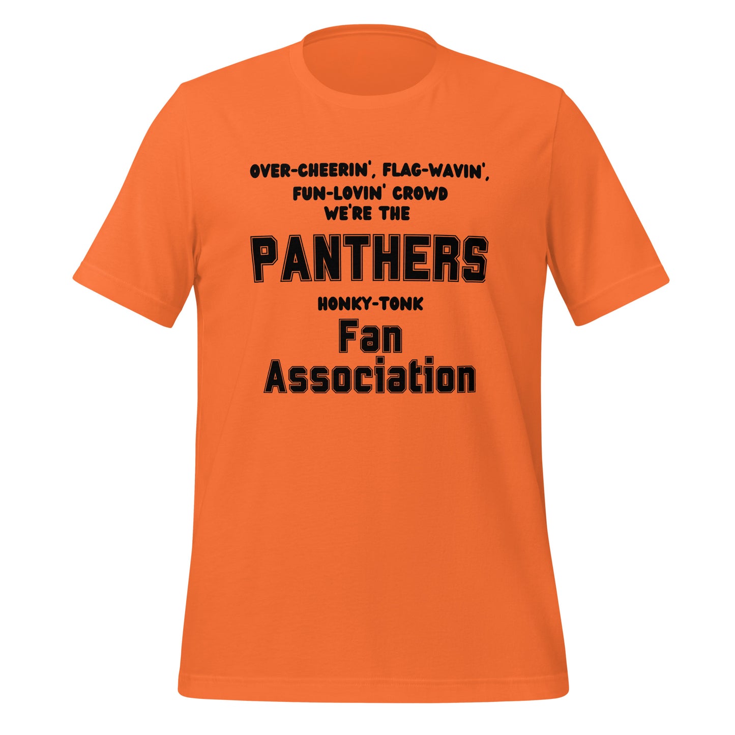 Panthers Unisex t-shirt (Fan Association)