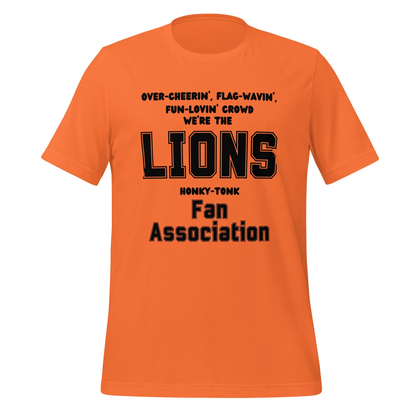 Lions Unisex t-shirt (Fan Association)