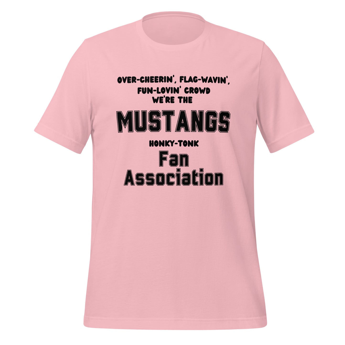 Mustangs Unisex t-shirt (Fan Association)