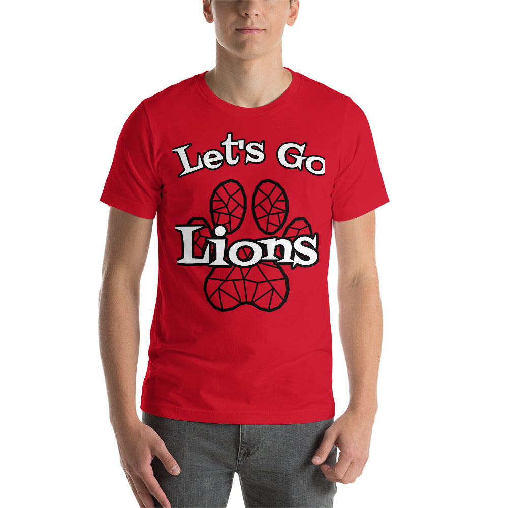 Lions Unisex t-shirt (Lets Go Stained Glass)